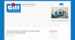 Desktop Screenshot of gill-its.de